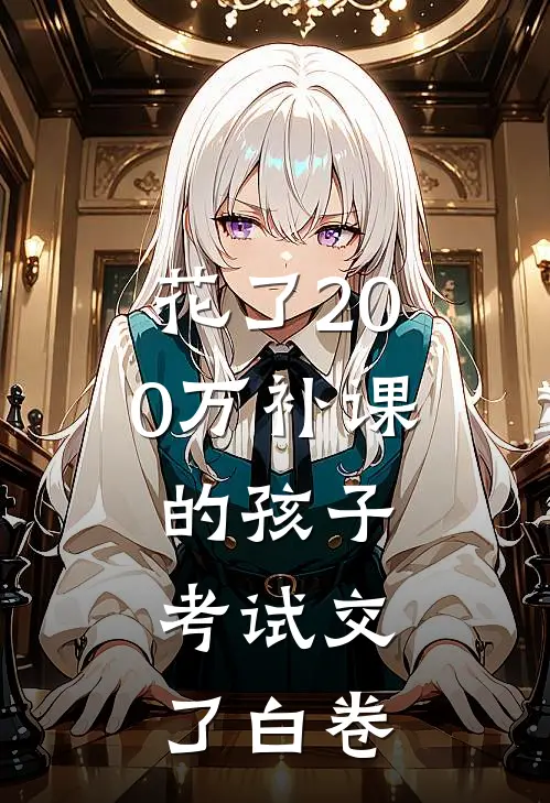 花了200万补课的孩子，考试交了白卷