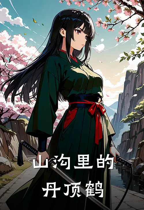 山沟里的丹顶鹤