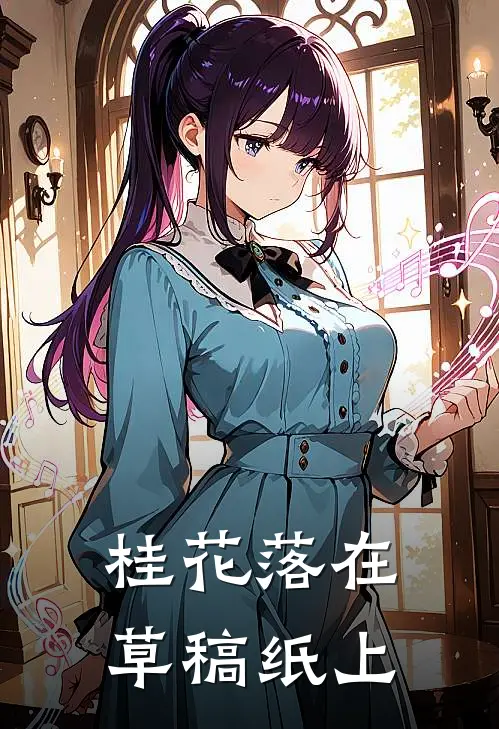 桂花落在草稿纸上