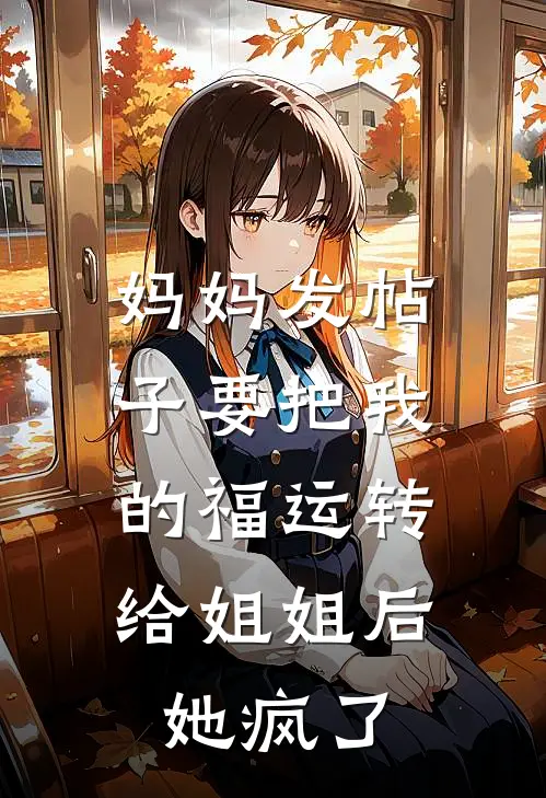 妈妈发帖子要把我的福运转给姐姐后，她疯了