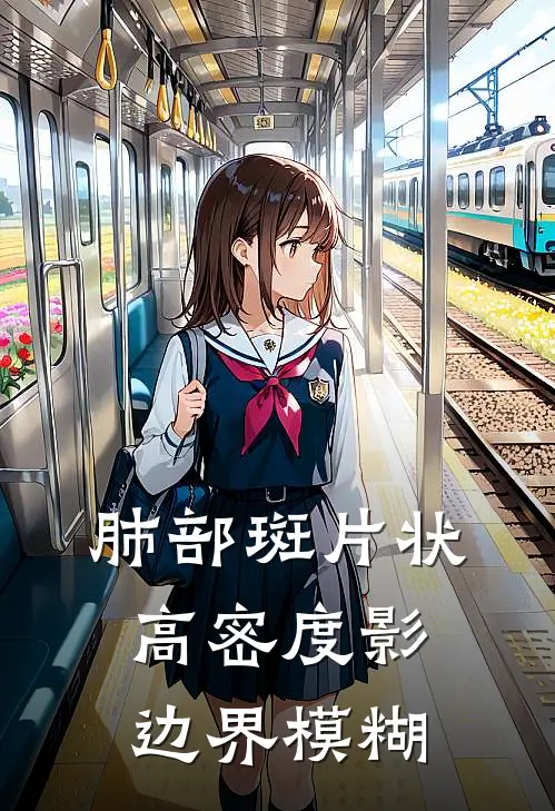 肺部斑片状高密度影边界模糊