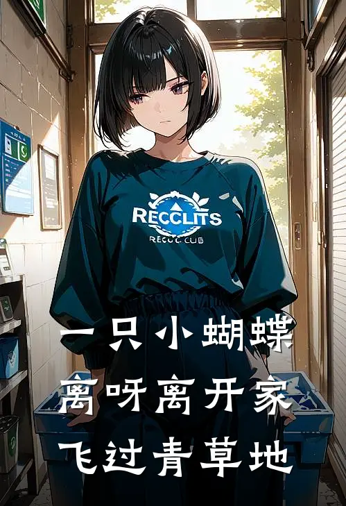 一只小蝴蝶离呀离开家飞过青草地