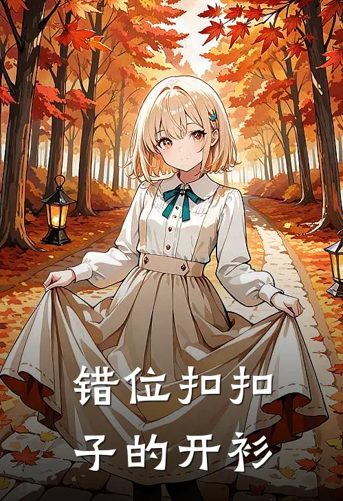 错位扣扣子的开衫