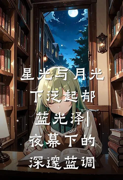 星光与月光下泛起郁蓝光泽|夜幕下的深邃蓝调